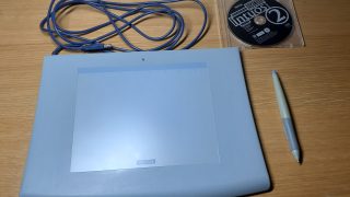 中古ペンタブレット [wacom] intuos2 XD-0608-U を買いました